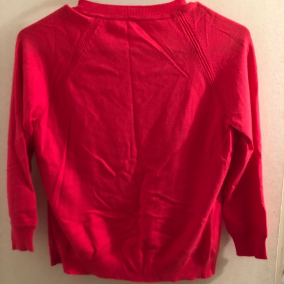 H&M Olive Green Dress & Hot Pink Cardgain - Picture 5 of 5